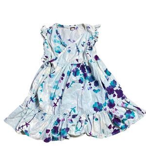 Tea collection mala wrap dress size 5